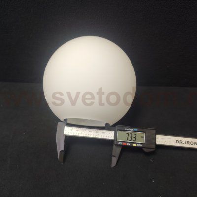 Плафон стекло шар матовый белый 150мм (73мм посадка) Arte lamp VOLARE A1565SP-1