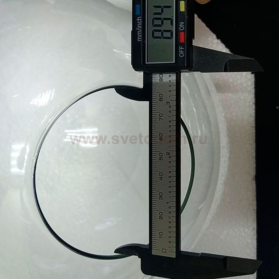 Плафон стекло шар прозрачный 250мм (90мм посадка) Arte Lamp A1925SP-1 Volare