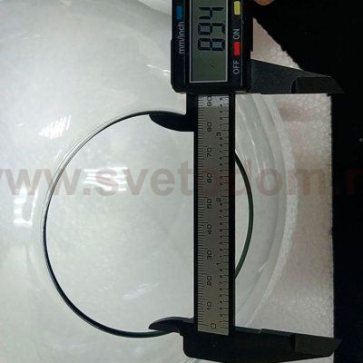 Плафон стекло шар прозрачный 250мм (90мм посадка) Arte Lamp A1925SP-1 Volare