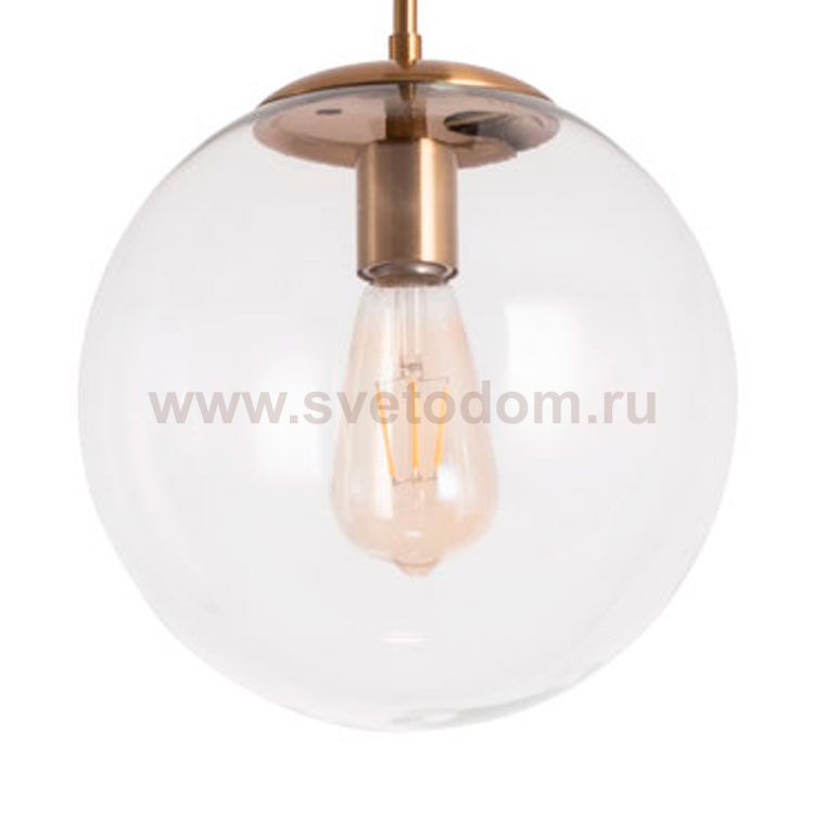 Плафон стекло шар прозрачный 250мм (90мм посадка) Arte Lamp A1925SP-1 Volare