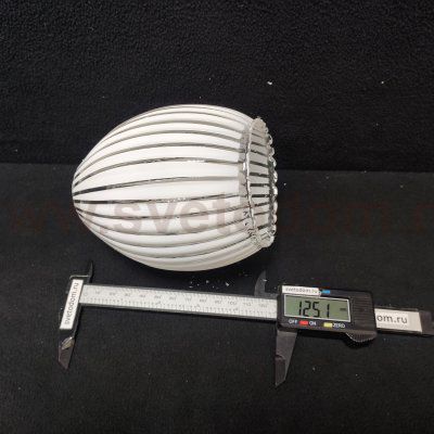 Плафон стекло полосатый 110*125мм E27 (37мм посадка) Arte lamp A2941PL ARYA