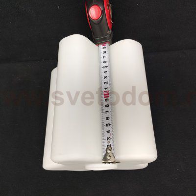 Плафон стекло гармошкой белый матовый 195*200мм E27 Arte lamp A3479PL/SP SERENATA