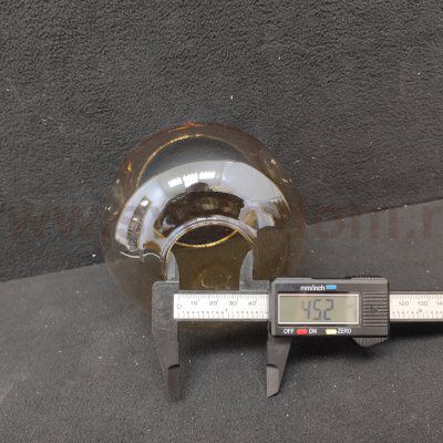 Плафон стекло янтарный 125*130мм Е27 (45мм посадка) Arte Lamp A3831PL MONICA