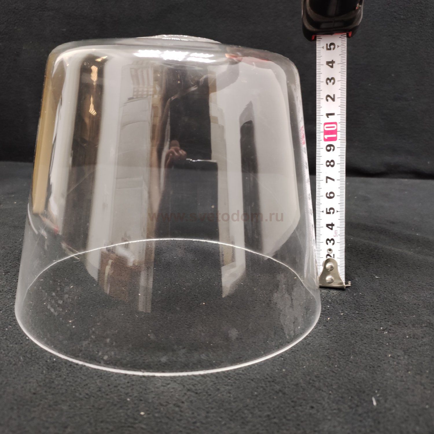 Плафон стекло прозрачное 150*180мм E27 Arte lamp A4289LM/SP Passero