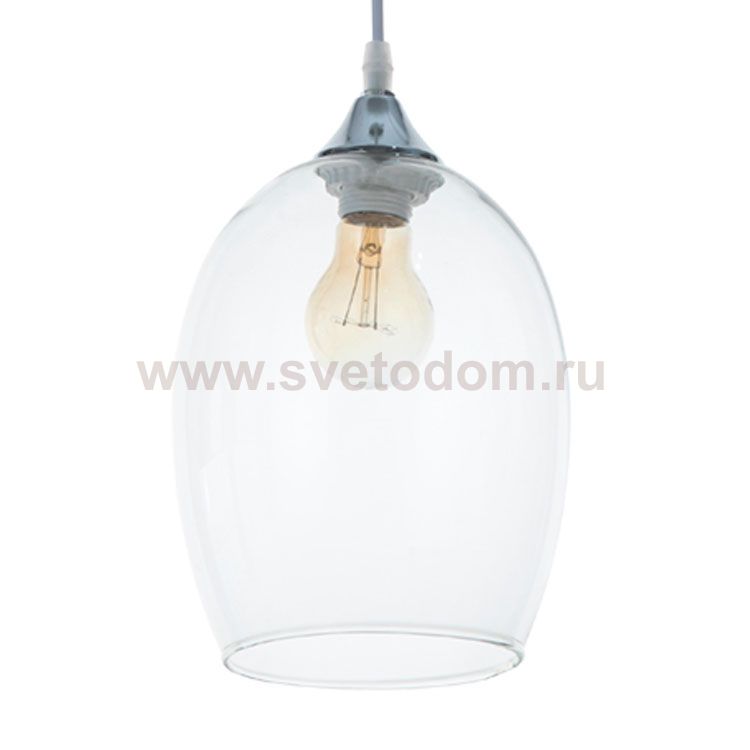Плафон стекло прозрачный 160*220мм (43мм посадка) Arte lamp A4344SP-1 PROPUS