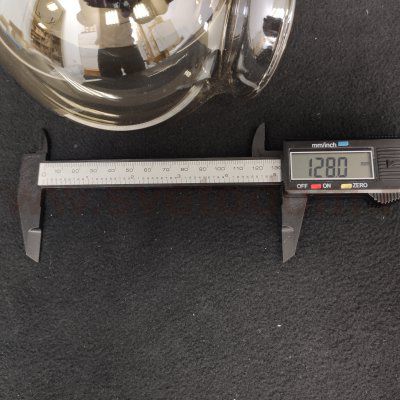 Плафон стекло шар тонированный с юбкой 120*128мм (67мм посадка) Arte lamp A4577PL/AP/SP Grazioso