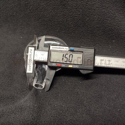 Плафон термоакрил прозрачный 70*95мм G4 цоколь SL411 RICCARDO лепесток