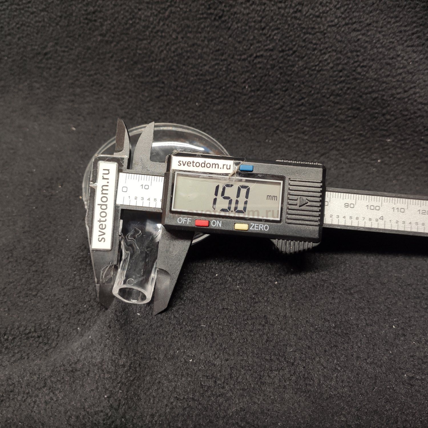 Плафон термоакрил прозрачный 70*95мм G4 цоколь SL411 RICCARDO лепесток