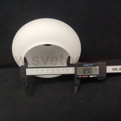 Плафон стекло матовое белое 145*77мм E14 (36мм посадка) Arte lamp A7556 LATONA