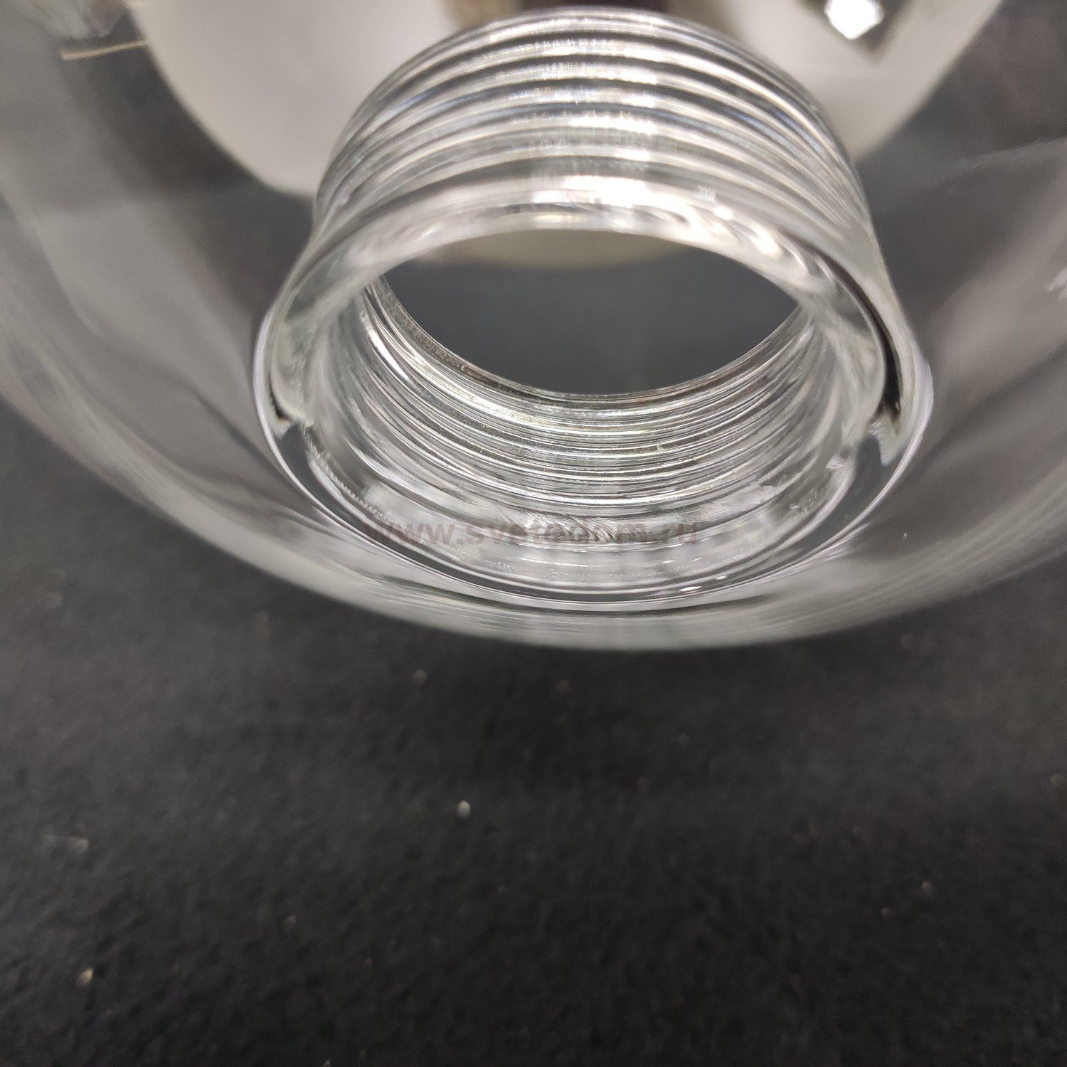 Плафон стекло шар прозрачный 150мм с резьбой 27мм SL1205 SANDRO