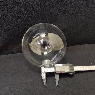 Плафон стекло шар прозрачный 150мм с резьбой 27мм Arte Lamp A7781 SEVERUS