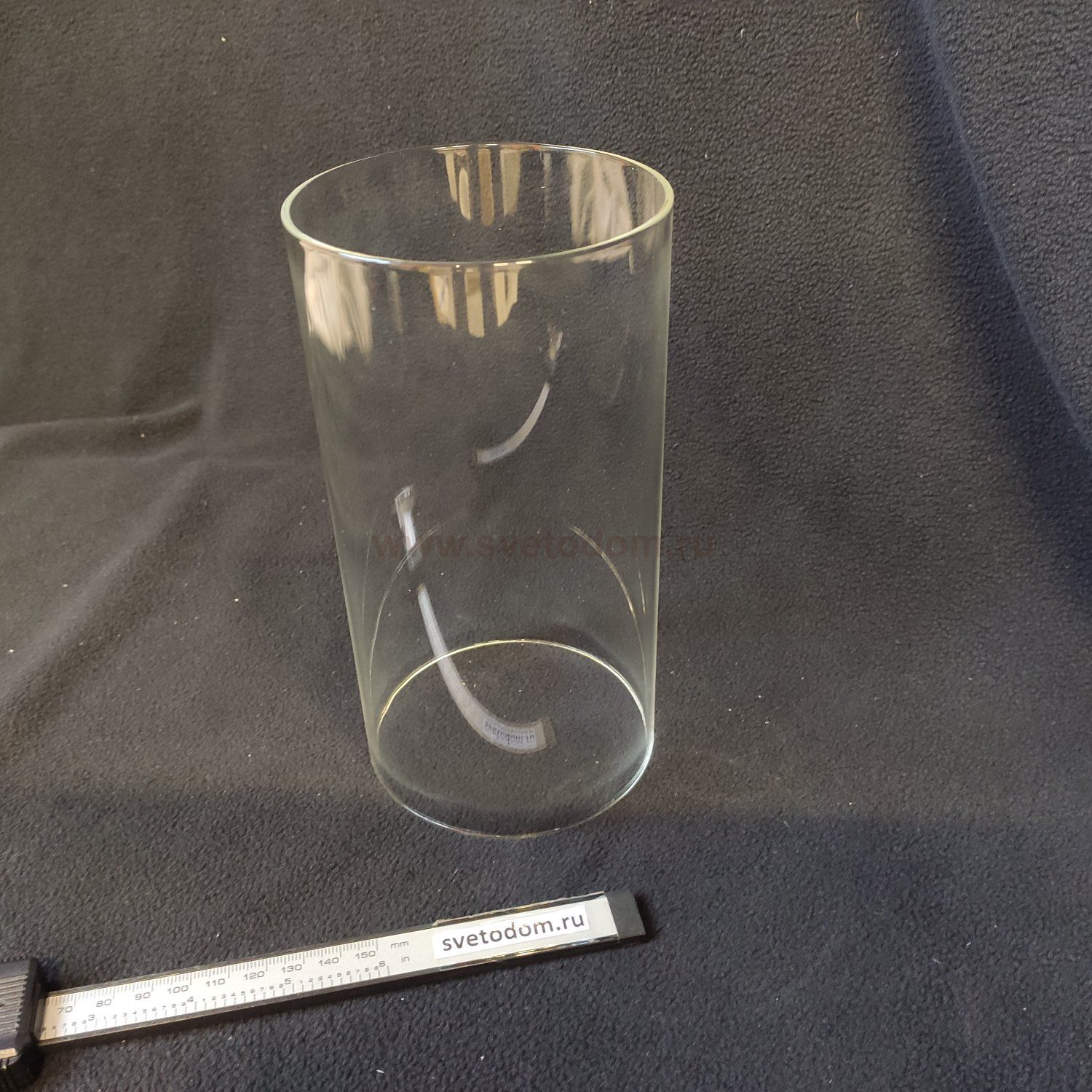 Плафон стекло прозрачное цилиндр 100*190мм Arte Lamp A1036 TORONTO