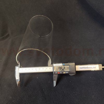 Плафон стекло прозрачное цилиндр 100*190мм Arte Lamp A1036 TORONTO