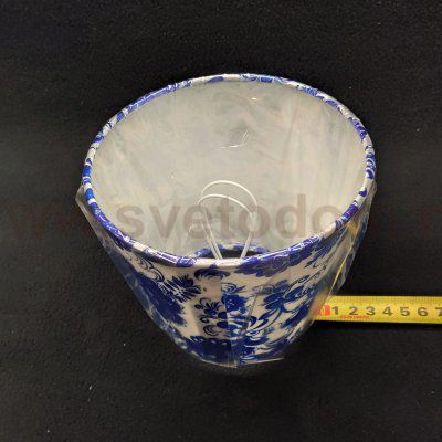 Плафон абажур в стиле гжель на прищепке Arte Lamp A6106 к серии Moscow