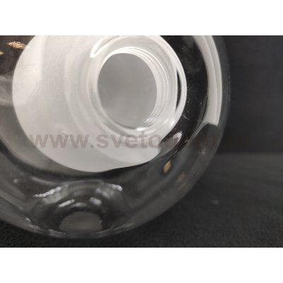 Плафон стекло прозрачное двойное 120мм с резьбой G9 20мм MD2063 Bocci Clear