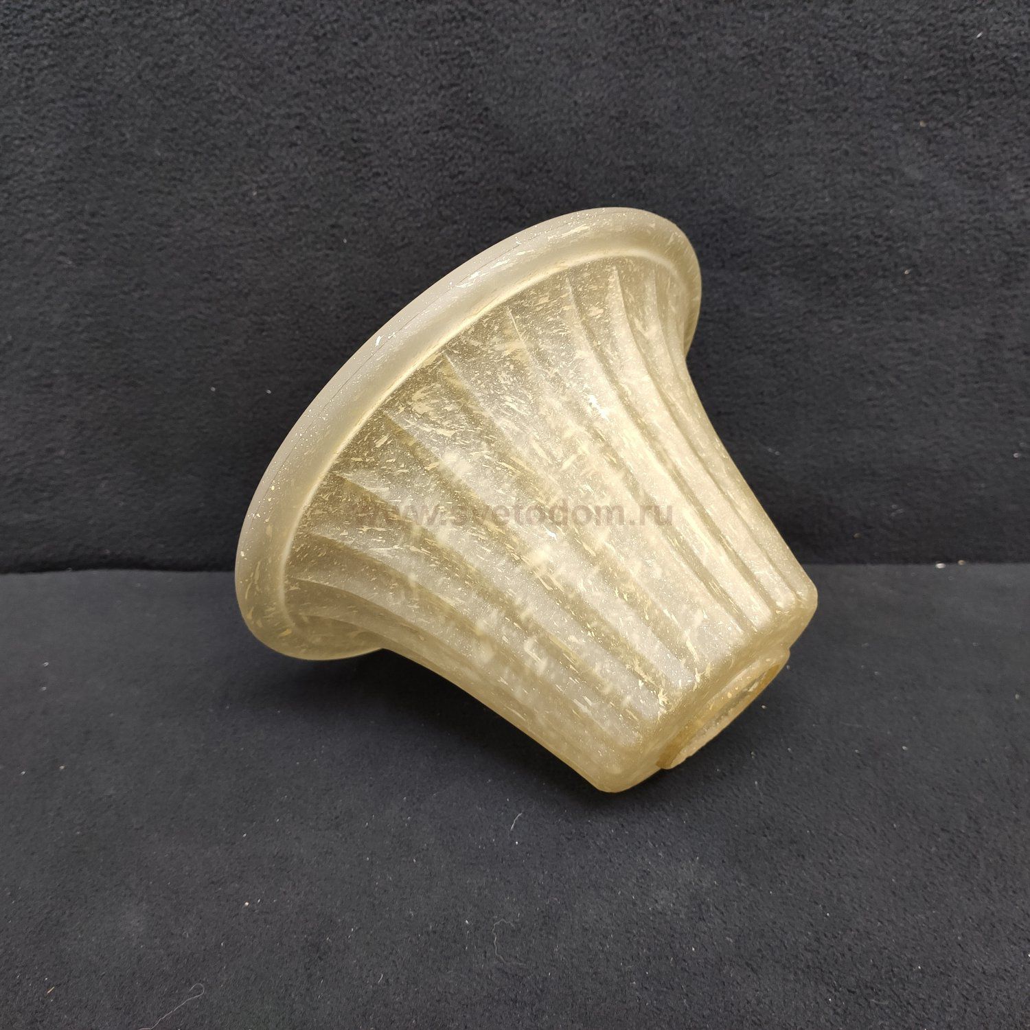 Плафон стекло шампань 190*117мм Е27 Чиаро 254022 Версаче