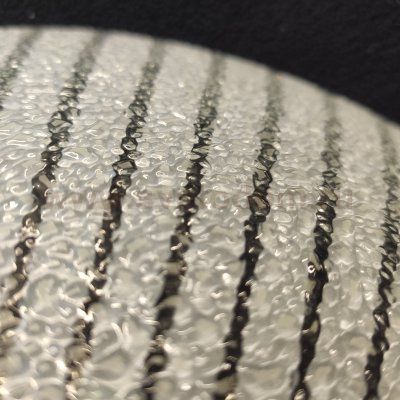 Плафон стекло матовое под стержень 12мм 300*58мм CL42540 Тренди