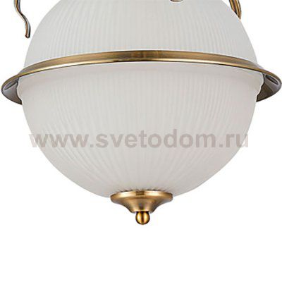 Плафон центральный стекло белое матовое 245*120мм Е27 (41мм посадка) CL434 Идальго V2