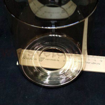 Плафон стекло тонированное E27 127*106мм Ориент CL464