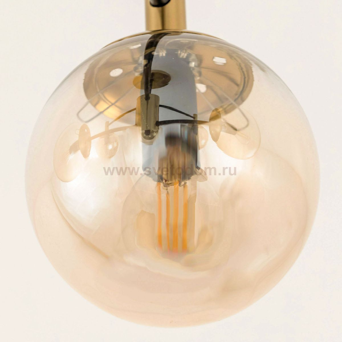 Плафон стекло тонированный 130мм CL144 Памела / CL143 Шарлиз