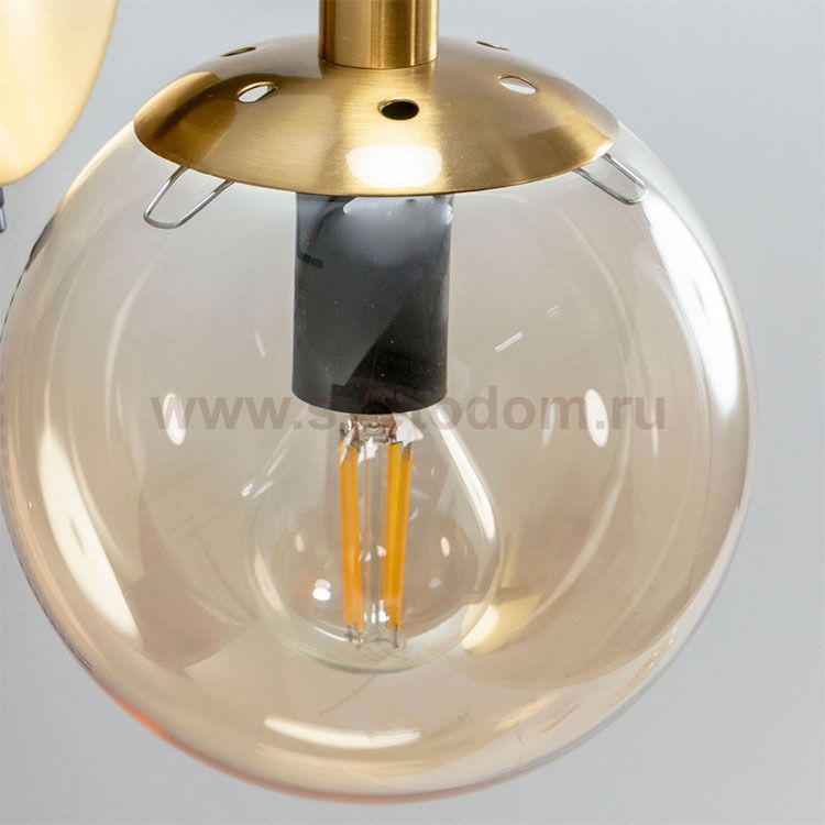 Плафон стекло тонированный 130мм CL144 Памела / CL143 Шарлиз