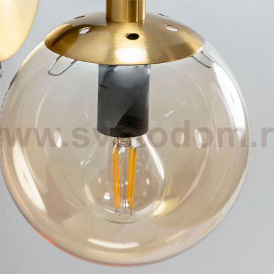 Плафон стекло тонированный 130мм CL144 Памела / CL143 Шарлиз