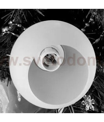 Плафон стекло матовый 120*90мм Е14 (37мм посадка) CL147 Лучиана