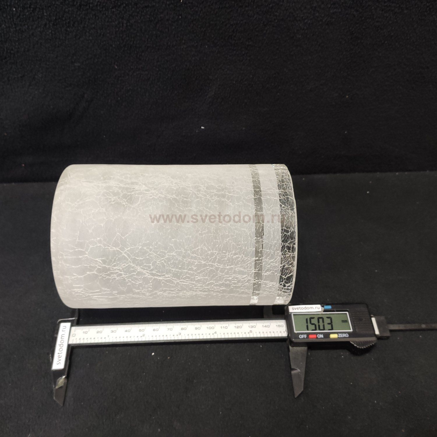 Плафон стекло матовое 130*100мм Е27 (42мм посадка) CL156.11 Фортуна