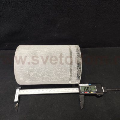 Плафон стекло матовое 130*100мм Е27 (42мм посадка) CL156.11 Фортуна