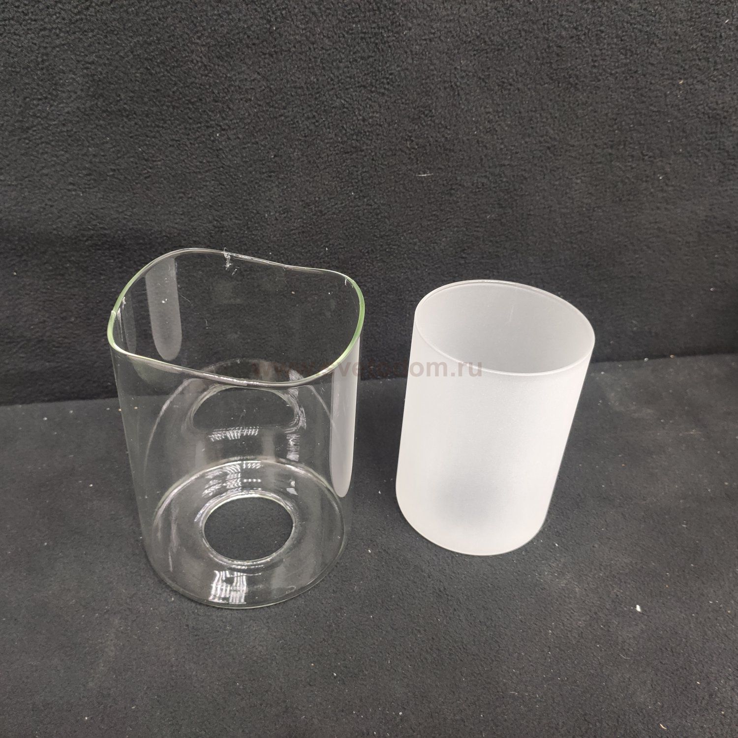 Плафон стекло двойное 130*100мм Е27 (42мм посадка) CL169 Аэлита