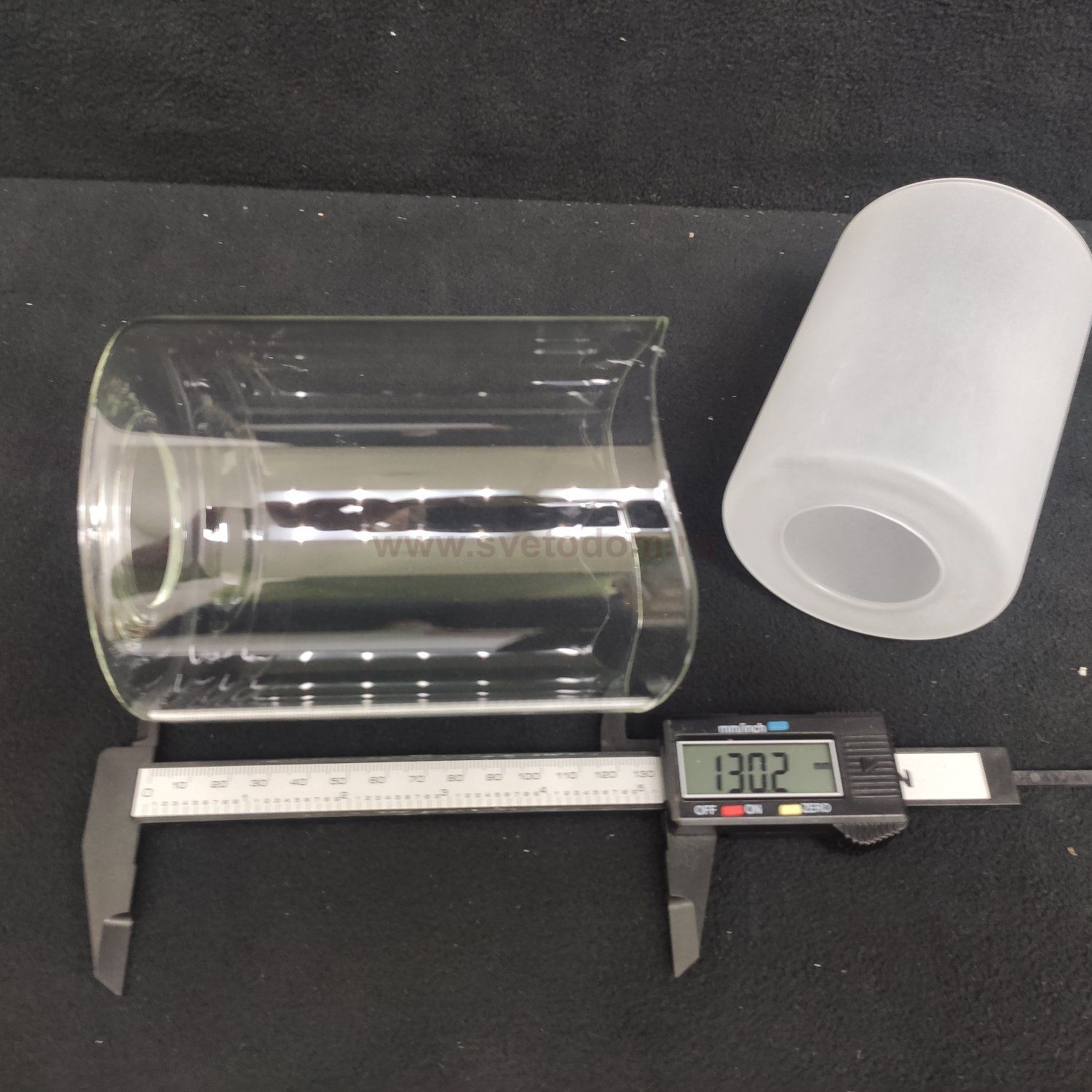 Плафон стекло двойное 130*100мм Е27 (42мм посадка) CL169 Аэлита