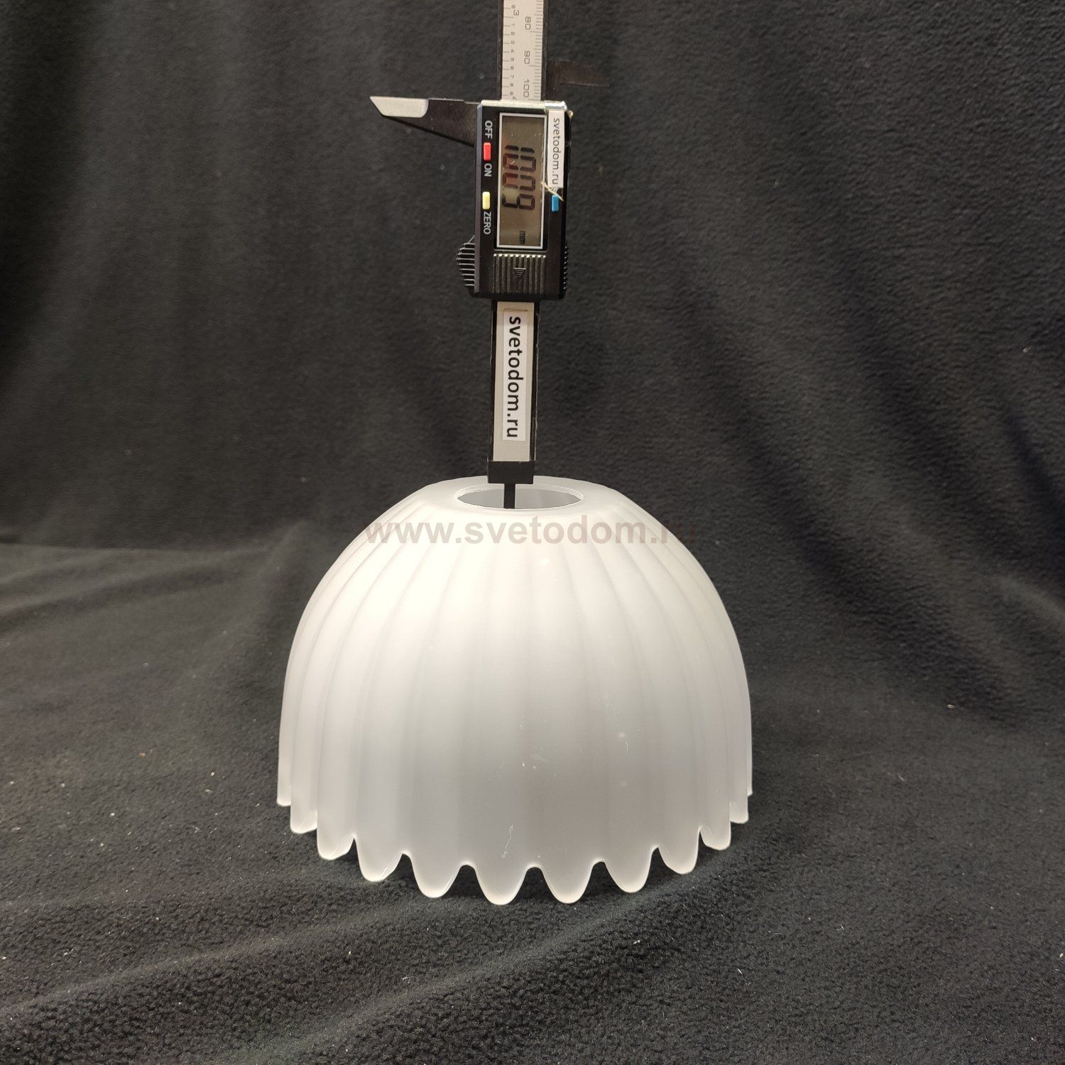 Плафон стекло матовое 165*100мм Е27 Reccagni Angelo 2805 / 1825