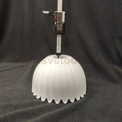 Плафон стекло матовое 165*100мм Е27 Reccagni Angelo 2805 / 1825