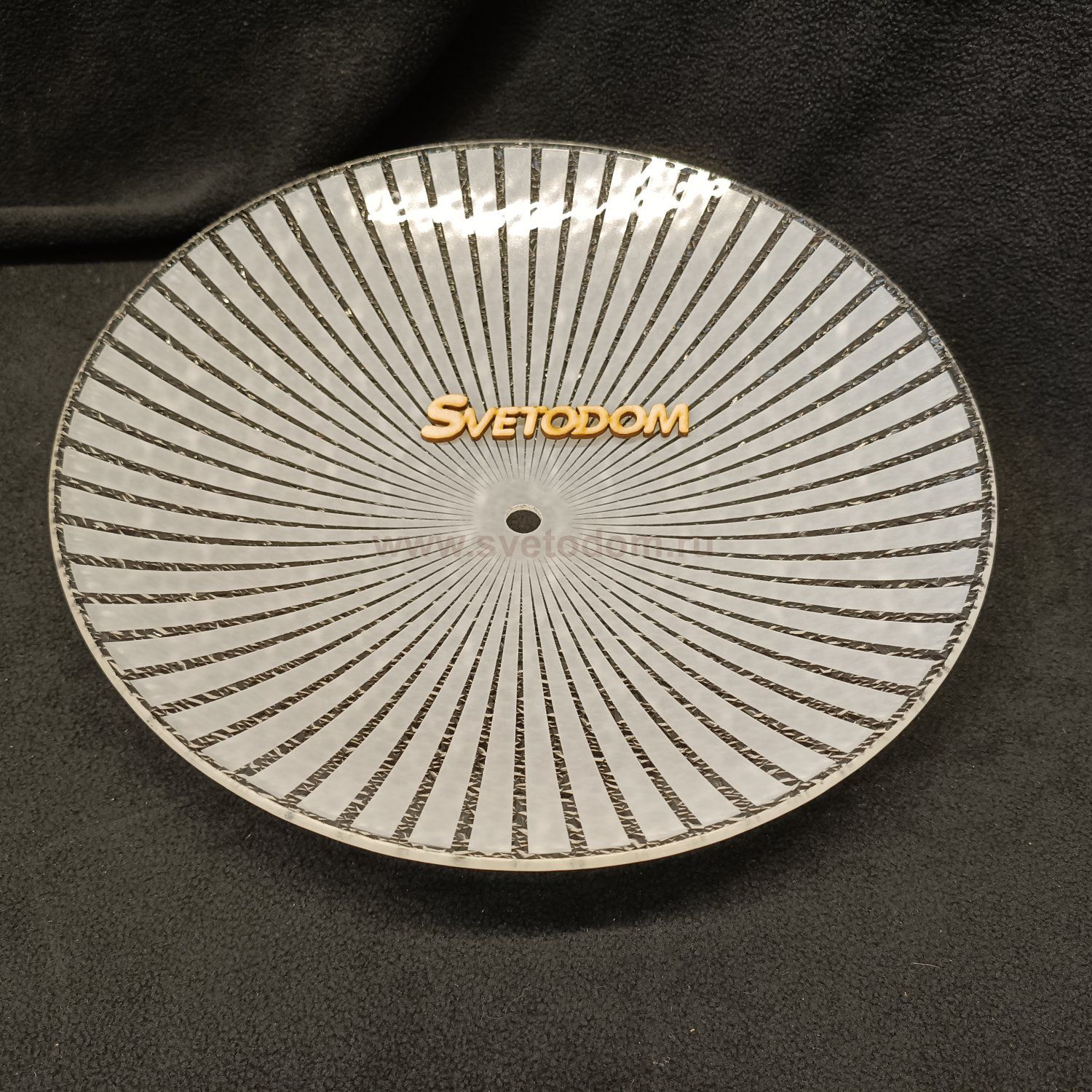 Плафон стекло матовое под стержень 12мм 300*58мм CL42540 Тренди