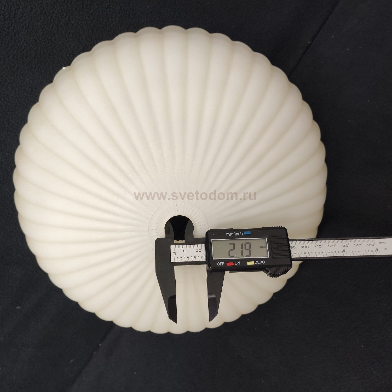 Плафон стекло матовое шампань 500*90мм под стержень Somon 1004-50