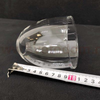 Плафон стекло прозрачный E14 100*80мм (архив)
