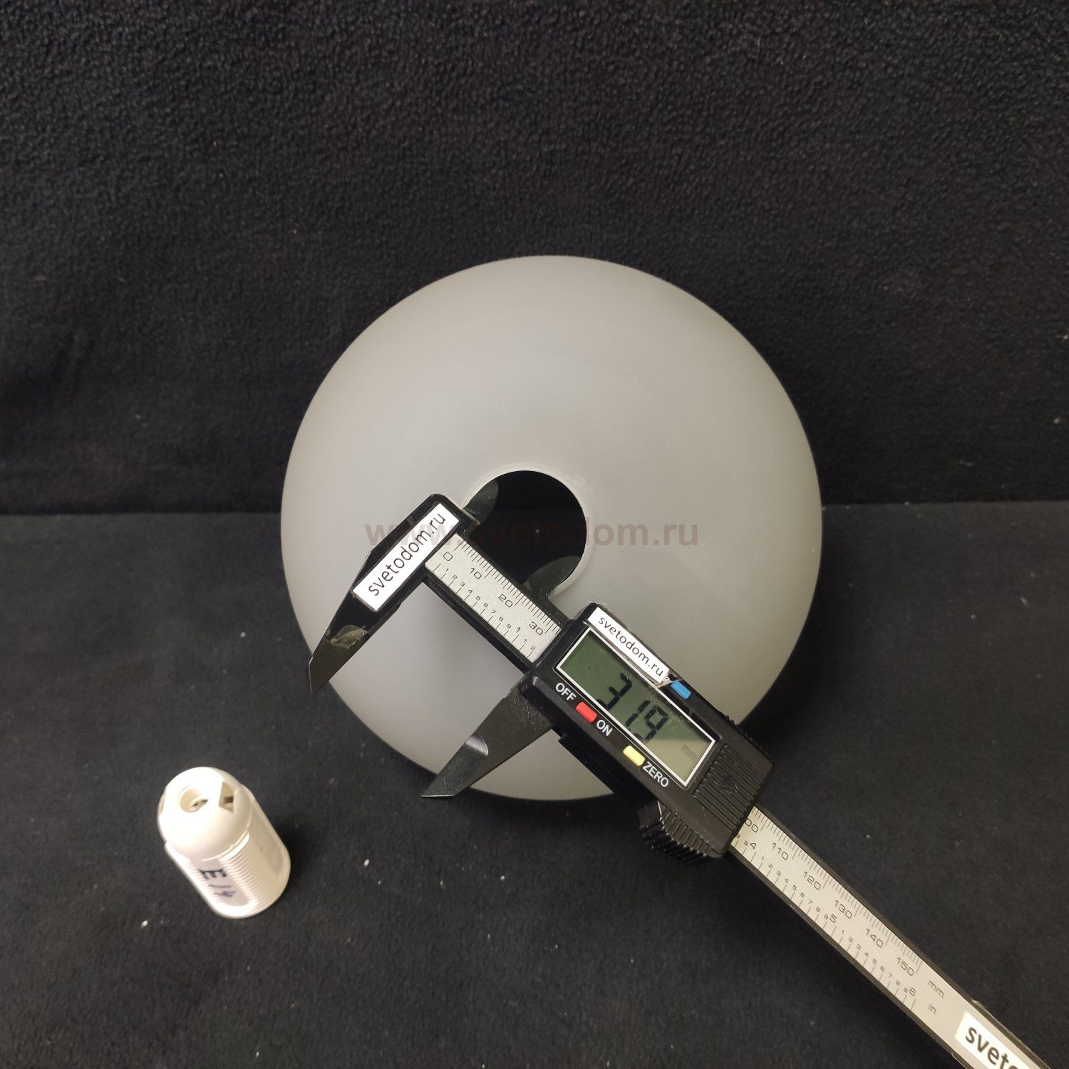 Плафон стекло матовое малое 175*95мм E14 (32мм посадка) Eglo GLA-86 SAVOY для артикулов 82748, 82752