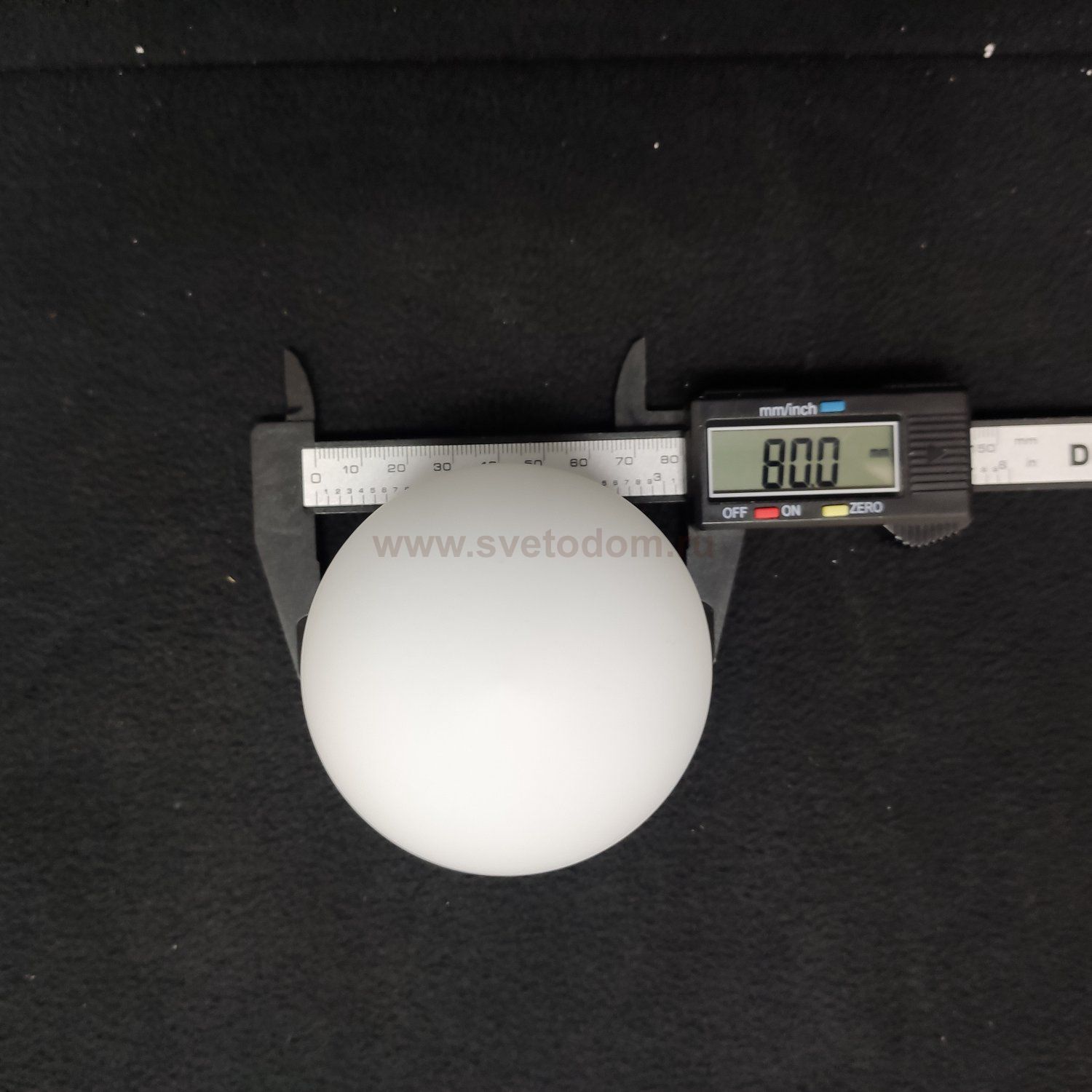 Плафон стекло круглый 80мм (45мм посадка) Eglo 9501/9301 MOSIANO