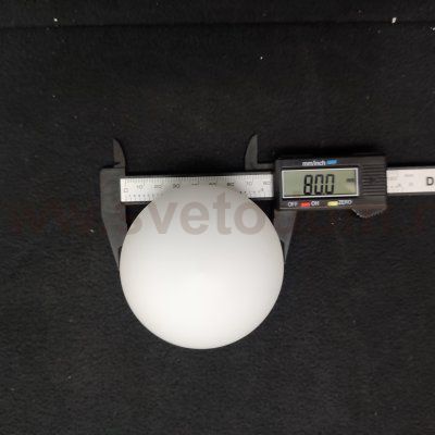 Плафон стекло круглый 80мм (45мм посадка) Eglo 9501/9301 MOSIANO