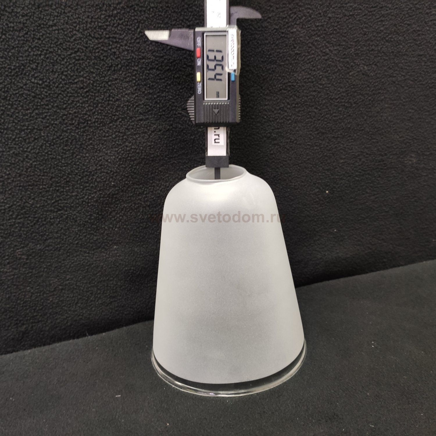 Плафон стекло матовое белое Е27 115*135мм (37мм посадка) Евро 30150 Patrice