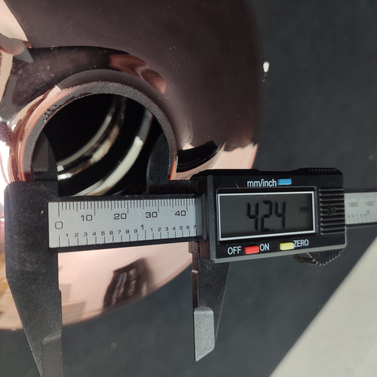 Плафон стекло зеркальный E27 250*220мм Favourite 2105 Pink jazz (архив)