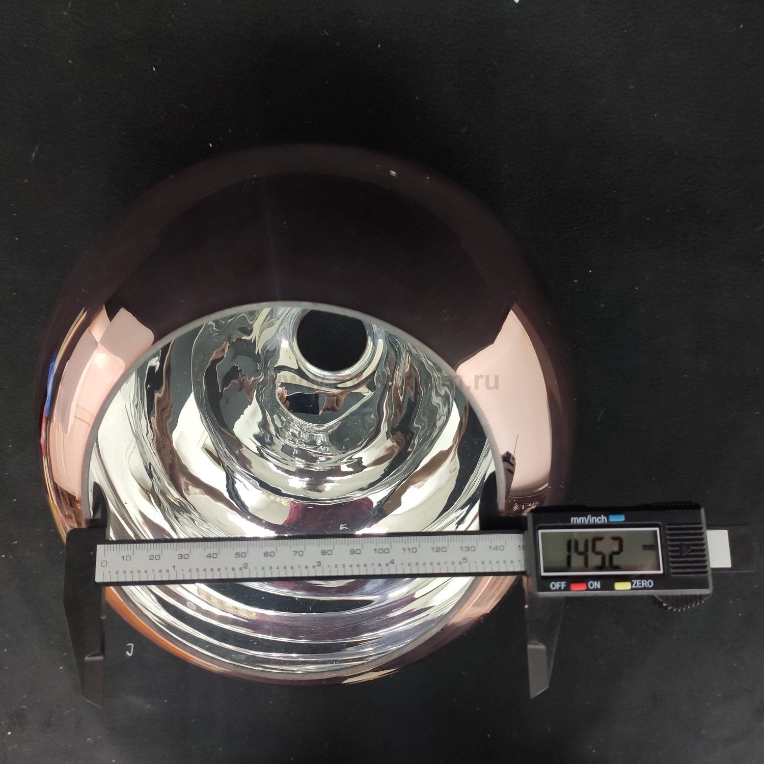 Плафон стекло зеркальный E27 250*220мм Favourite 2105 Pink jazz (архив)