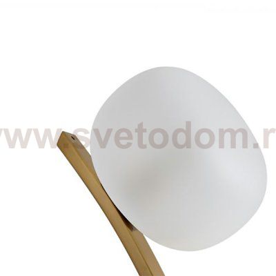 Плафон стеклянный полуматовый с резьбой 120*90vv G9 20мм FR5444 Donuts