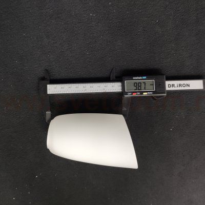 Плафон стекло со скосом матовое 126*75мм E14 Freya FR5021 Alice