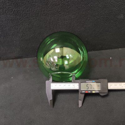 Плафон стекло салатовый 120мм (58мм посадка) Freya FR5083 Nancy