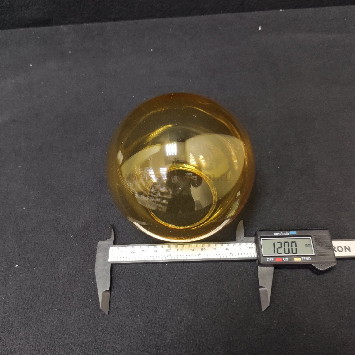 Плафон стекло желтый 120мм (58мм посадка) Freya FR5083 Nancy