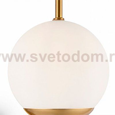 Плафон стекло с двумя отверстиями 130мм матовый белый FR5205 Damask