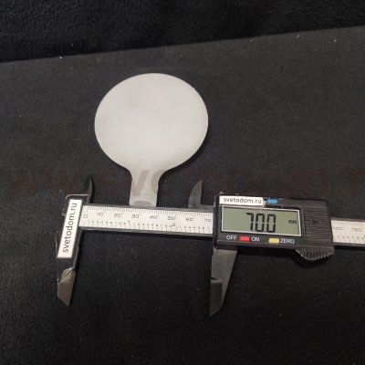 Плафон термоакрил белый матовый 70*95мм G4 цоколь Arte lamp A7274SP CANDY лепесток