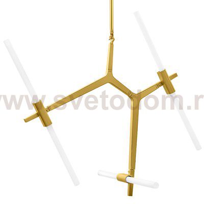 Плафон стекло трубка матовая 25*300мм с резьбой 20мм Lightstar 742 Struttura