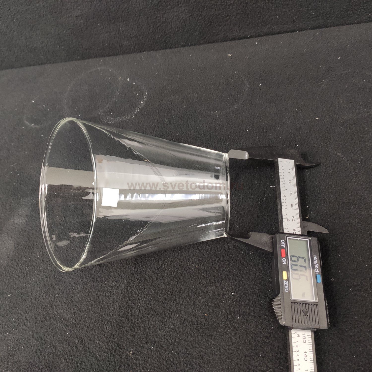 Плафон стекло прозрачное 115*120*60мм LS DIAFANO 758 V2